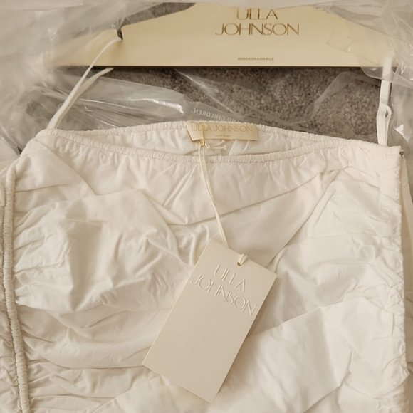 ULLA JOHNSON Fiorella Dress in Cowrie - 4 - Picture 9 of 11